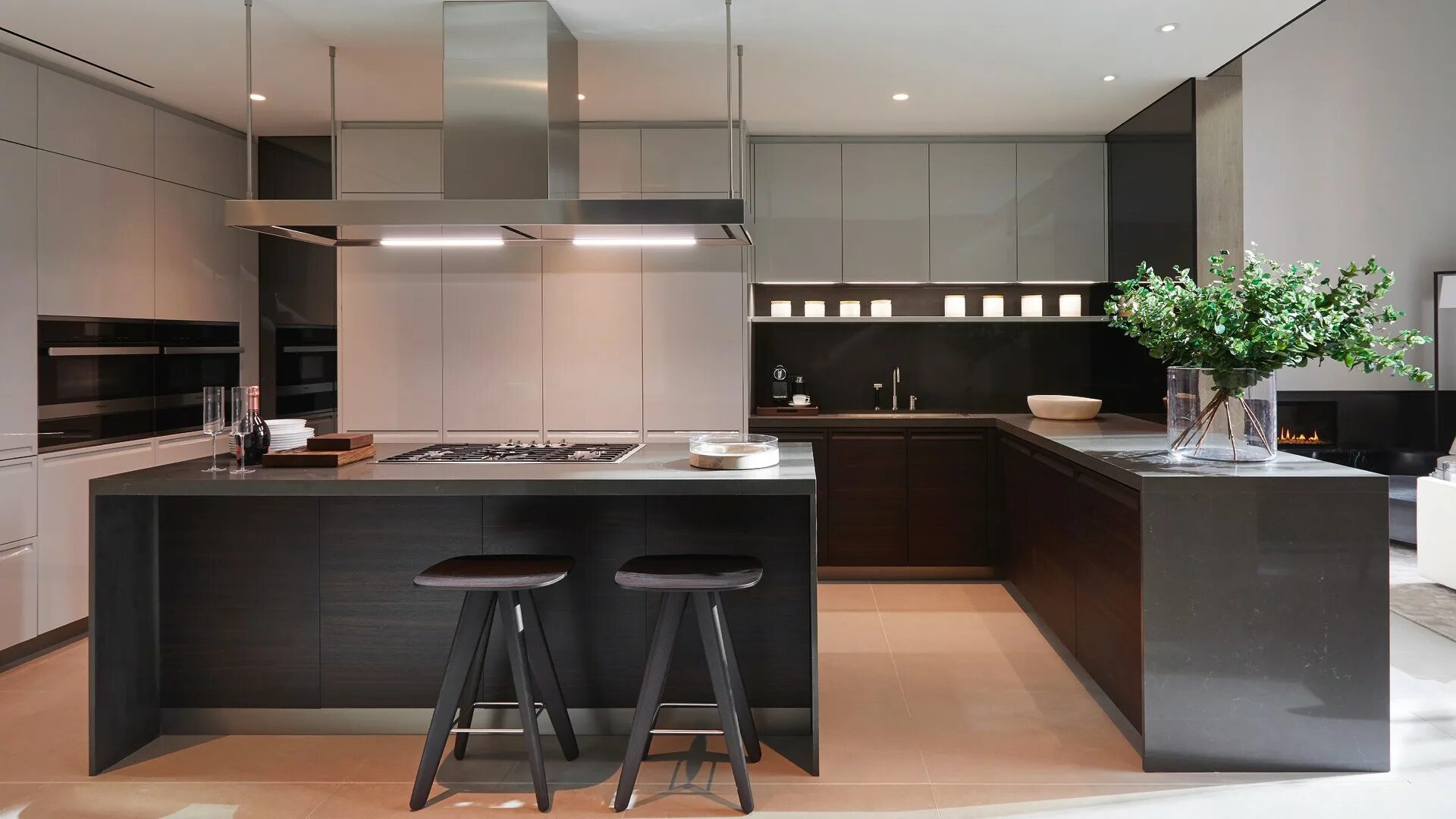 Концепция современного дизайна для кухни в квартире