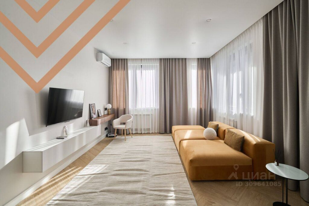 Евротрёшка с двумя кабинетами в ЖК «Mainstreet»